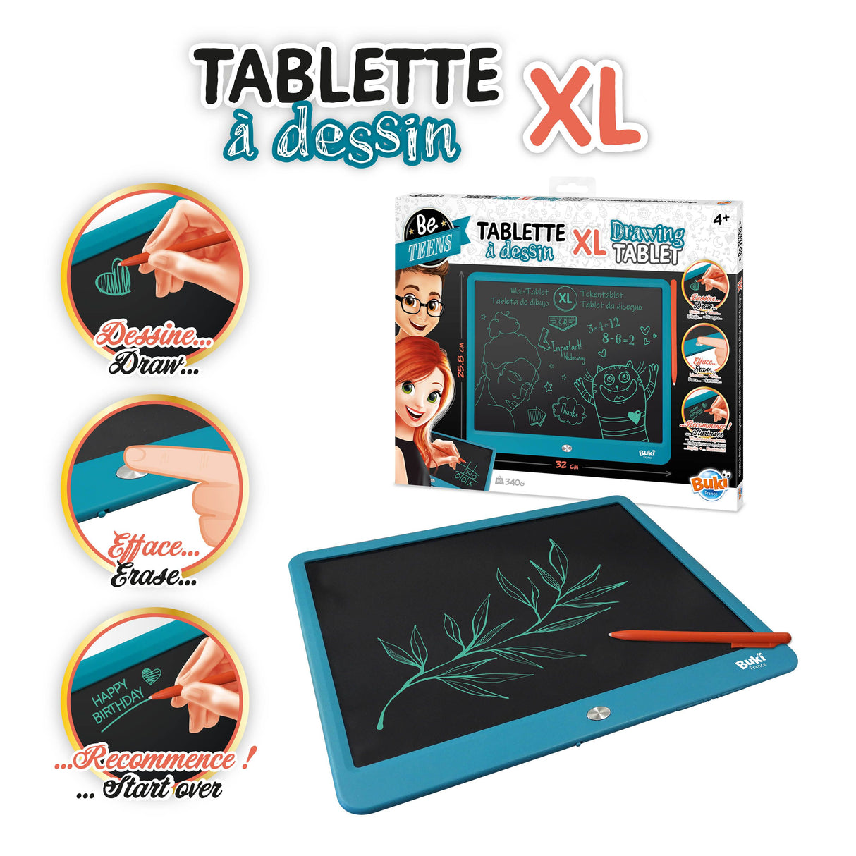 Buki Drawing Tablet XL TD002I