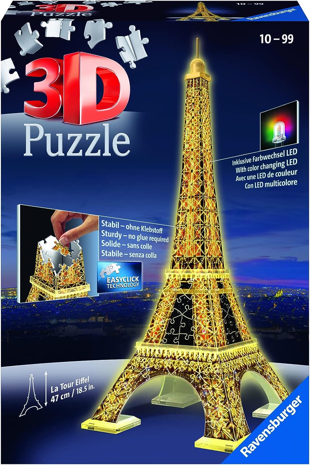 Ravensburger 3D Puzzle Eiffel Tower 125791V