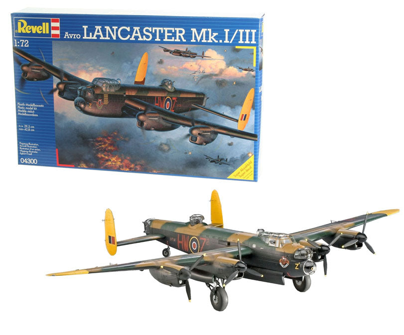 Revell Plastic Model Avro 683 Lancaster Mk.I/III 1:72 04300R