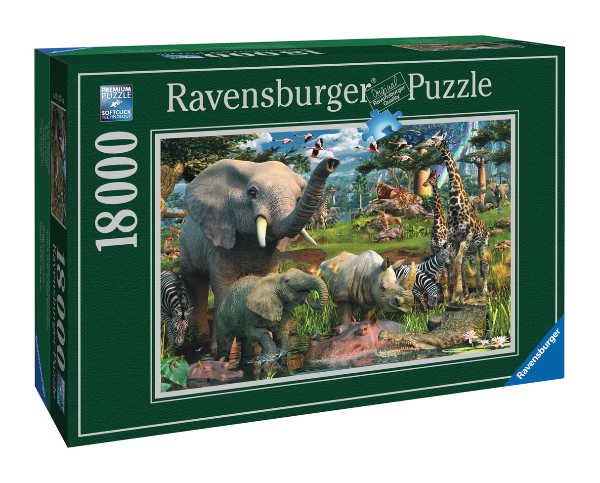 Ravensburger Puzzle 18000 pc African Animals 178230V