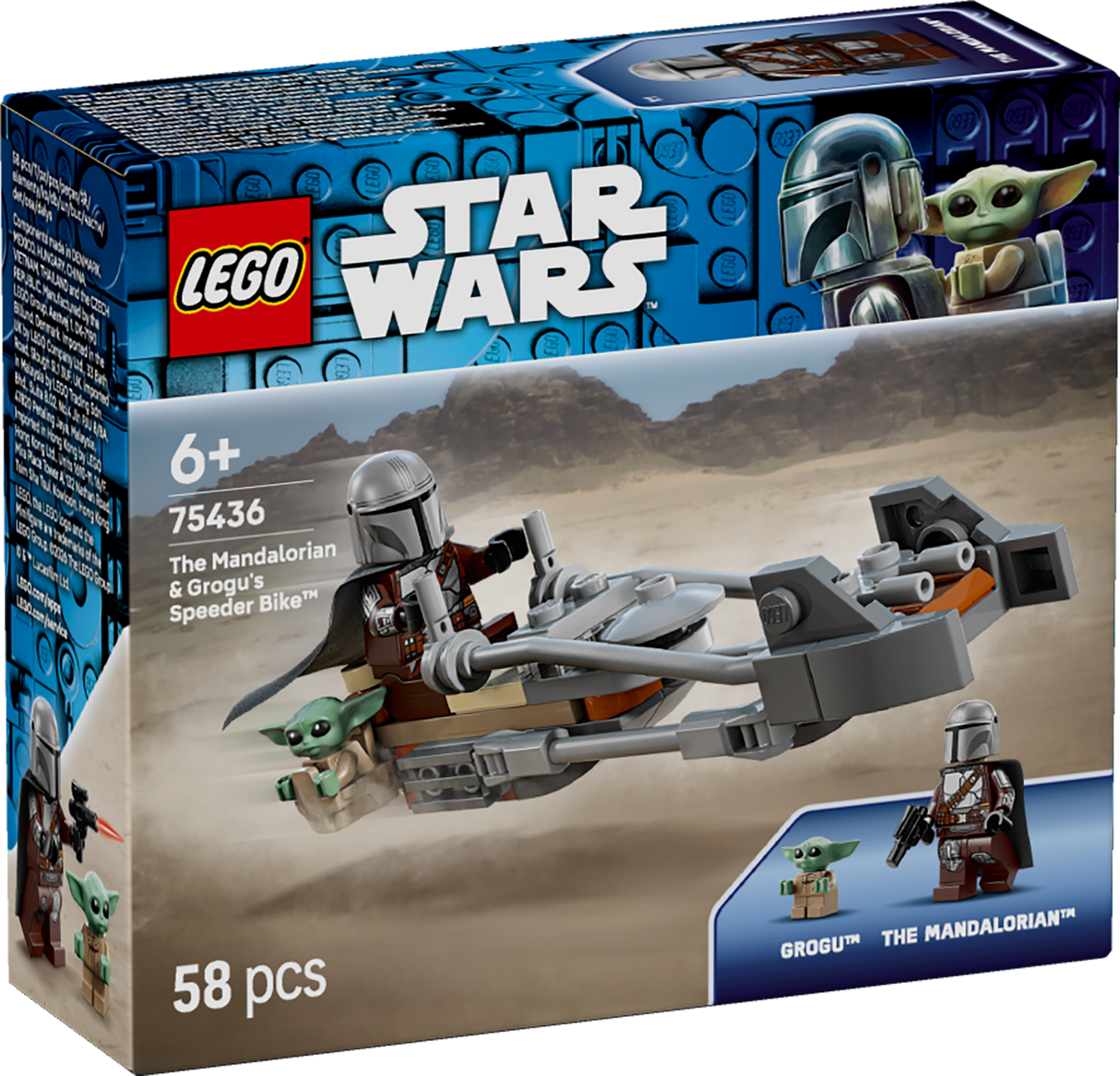 LEGO Star Wars The Mandalorian & Grogu's Speeder Bike
75436L