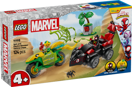 LEGO Spidey Spin and Electro Dinosaur Vehicle Chase 11198L