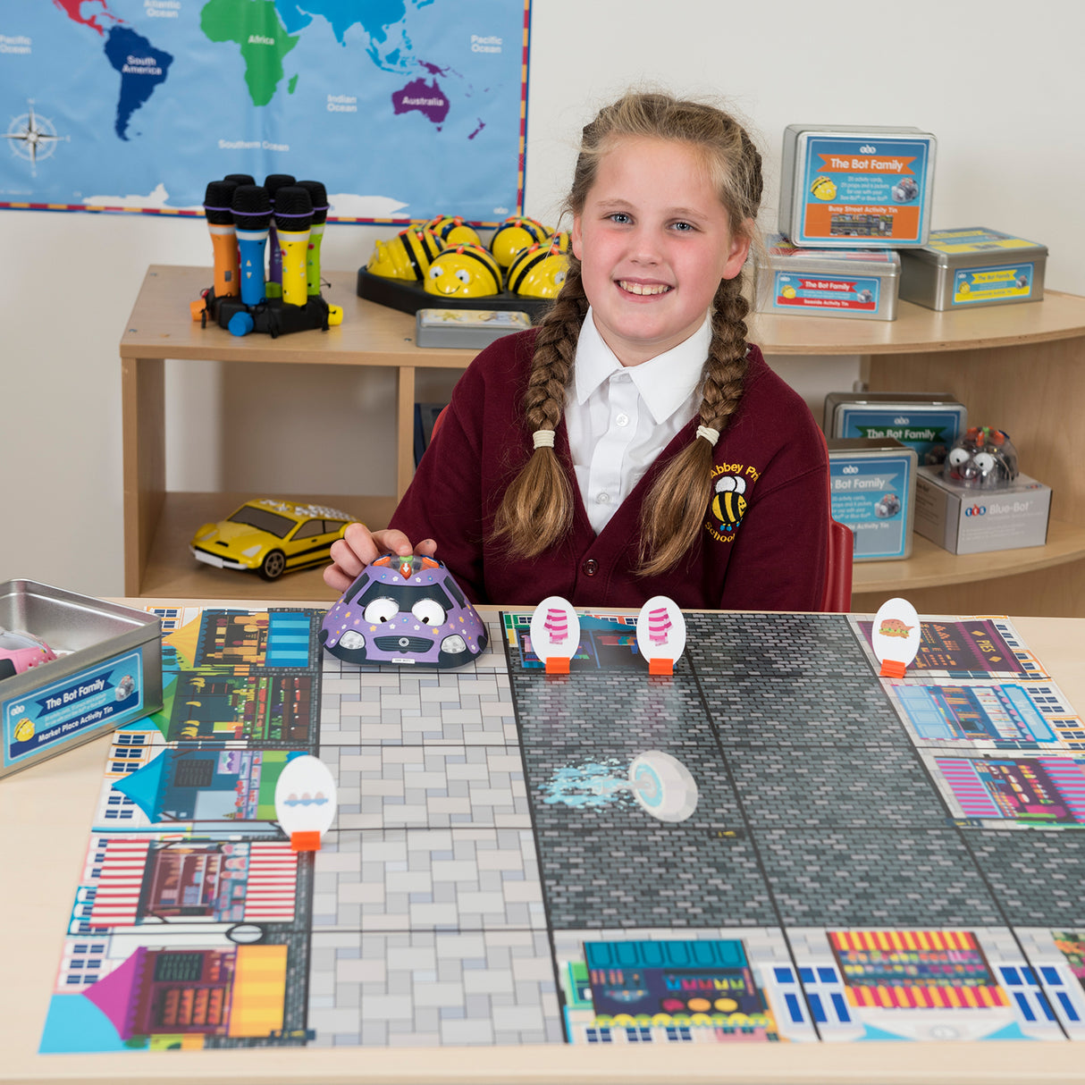 TTS Bee-Bot Marketplace Mat IT10154B