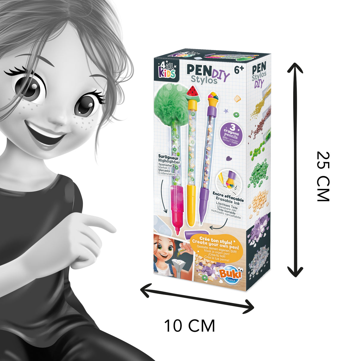 Buki DIY Pen - Food FK010I