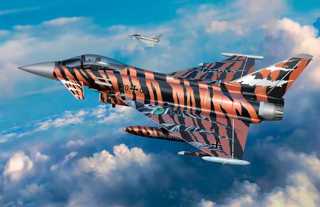 Revell Plastic Model Eurofighter Typhoon Bronze Tiger 1:144 03970R