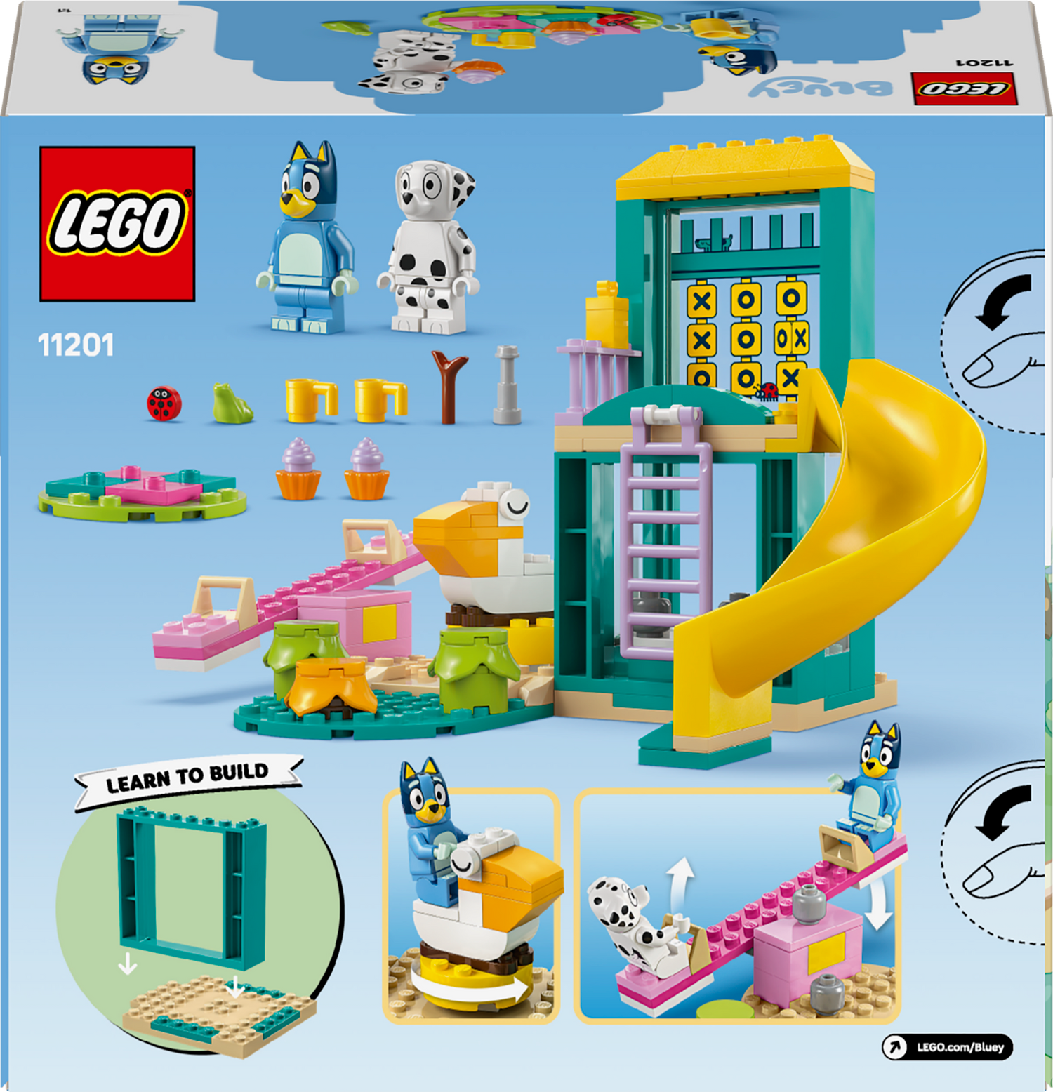 LEGO 4PLUS Playground Fun with Bluey and Chloe 11201L