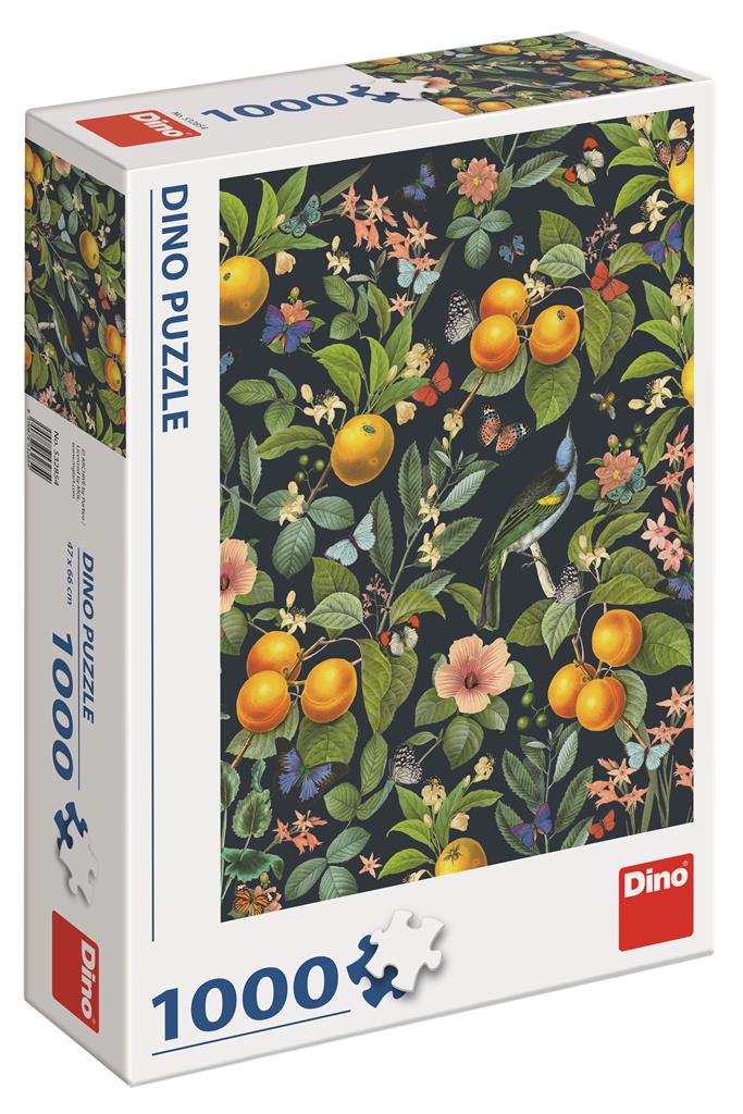 Dino Puzzle 1000 pc Blooming Oranges 53285D