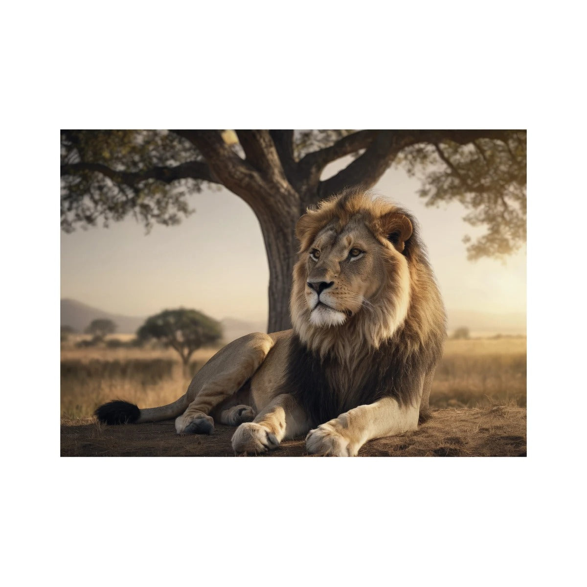Dino Puzzle 500 Pieces: Resting Lion 50288D