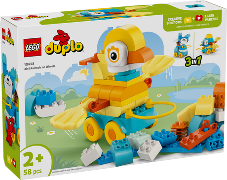 LEGO DUPLO 3in1 Animals on Wheels 10448L