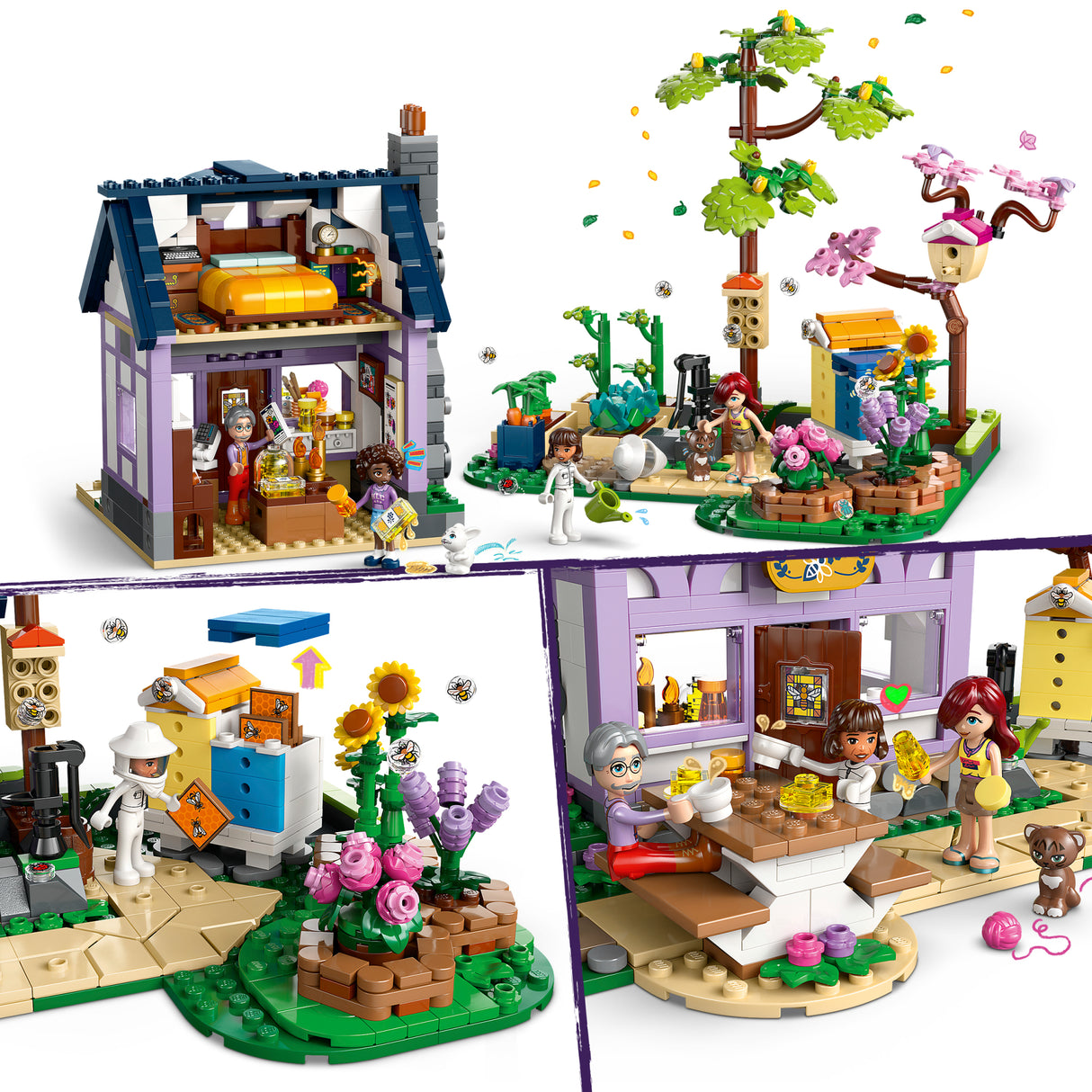 LEGO Friends Beekeepers' House and Flower Garden 42669L