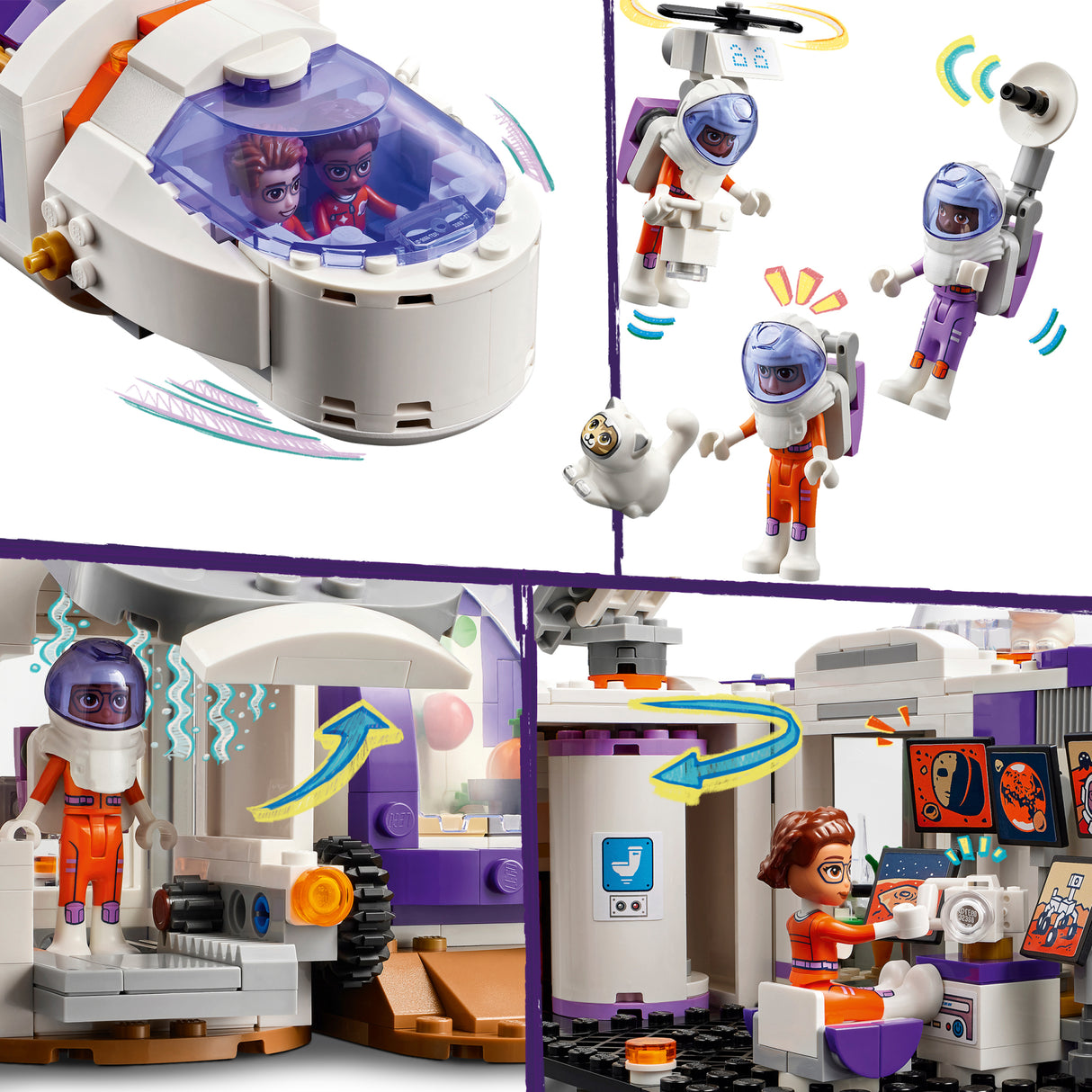 LEGO Friends Mars Space Base and Rocket 42605L