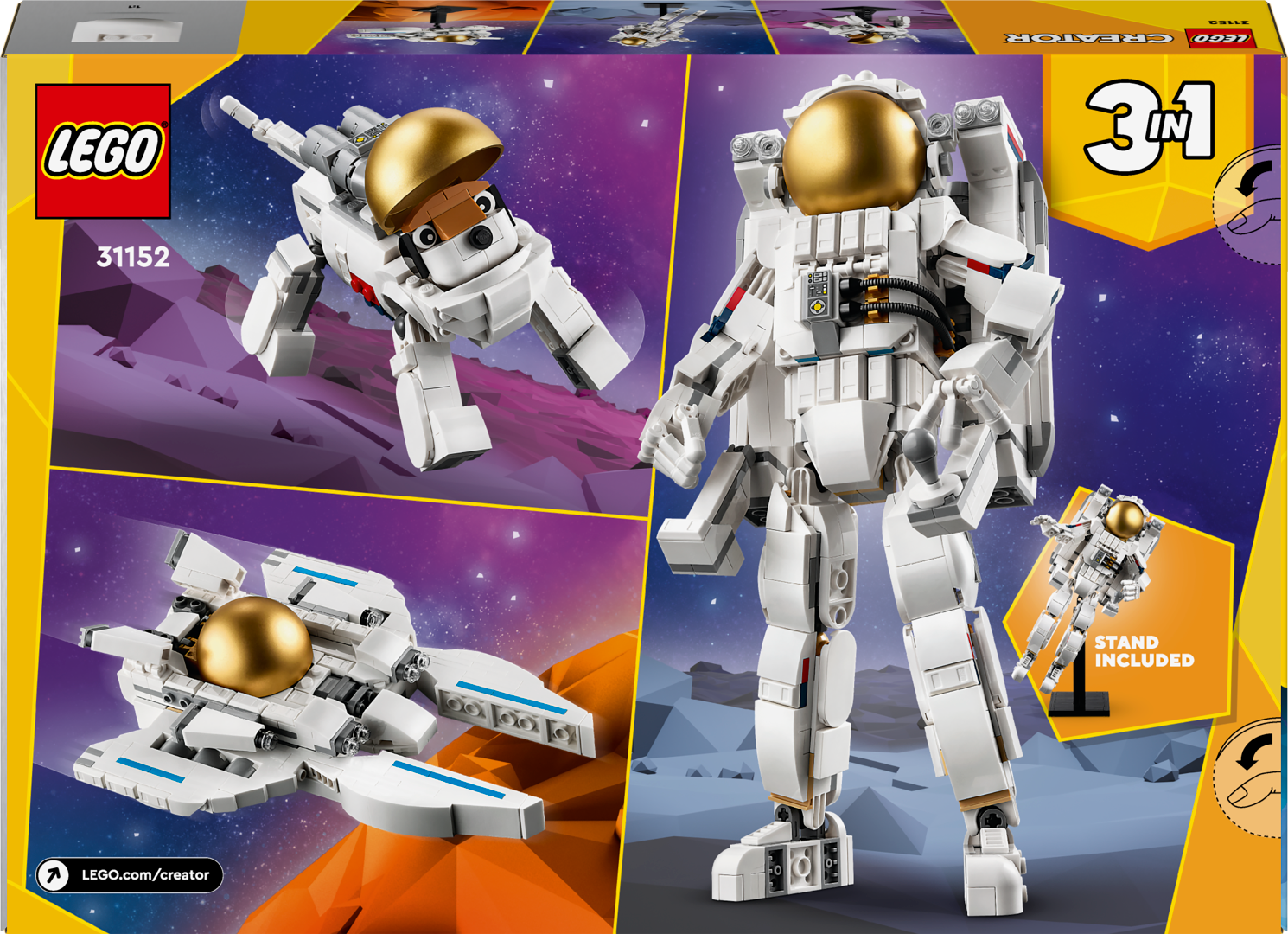 LEGO Creator Space Astronaut 31152L