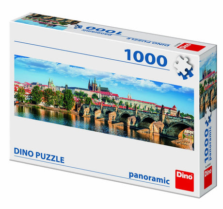 Dino Panoramic Puzzle 1000 pc Charles Bridge 54538D