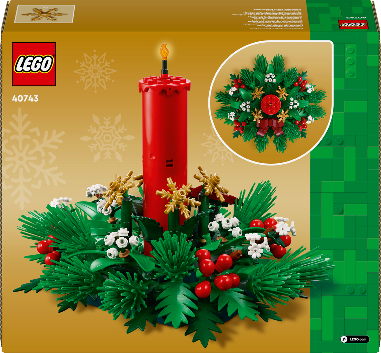 LEGO Iconic Christmas Table Decoration 40743L
