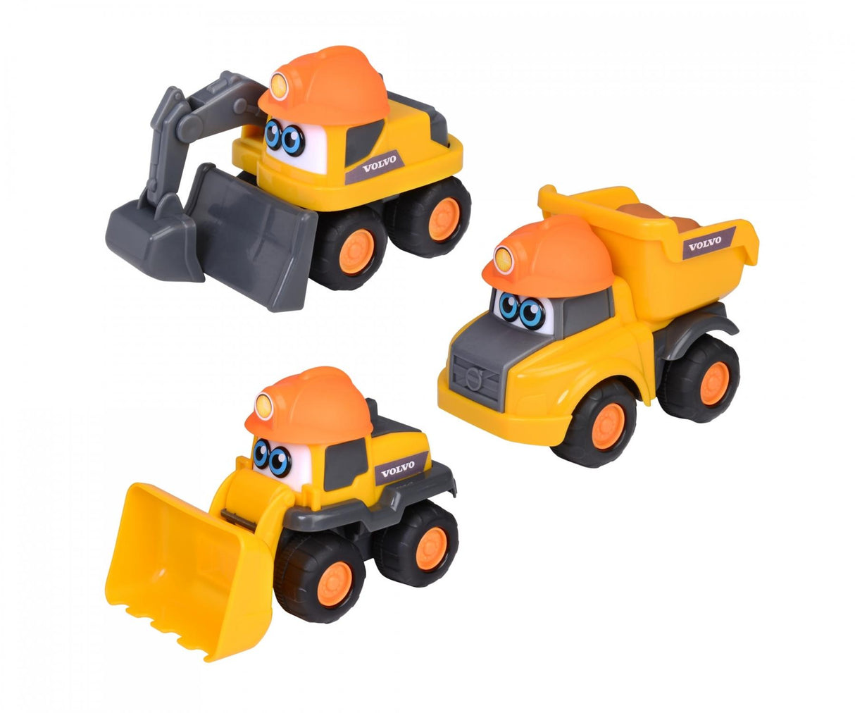 Dickie Toys ABC Construction Vehicle - 3 Different 204112010B