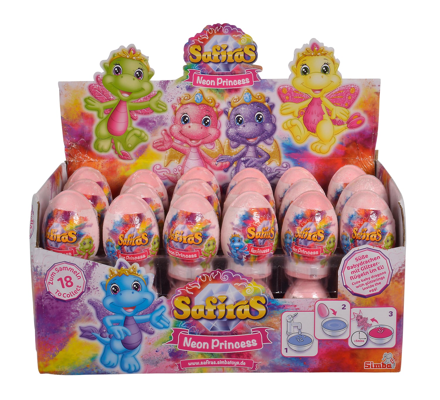 Simba Dragon in Sapphire Surprise Egg 105951017B