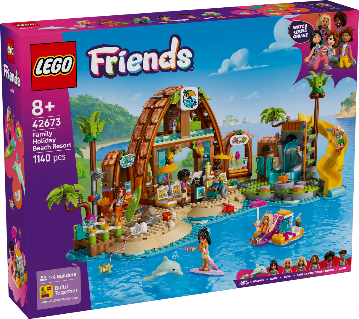 LEGO Friends Family Vacation Beach Resort
 42673L