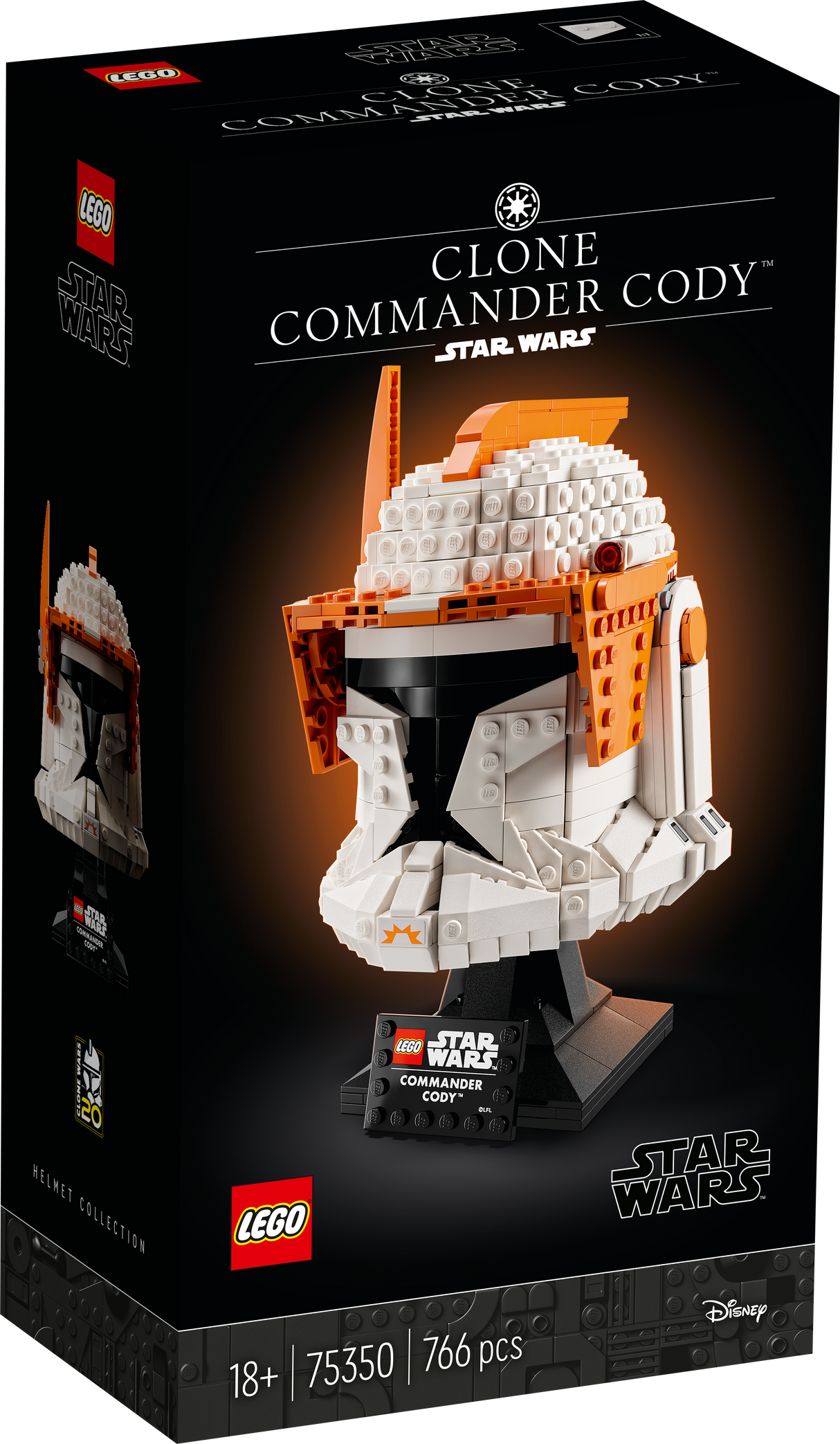 LEGO Star Ears Clone Commander Cody Helmet 75350L