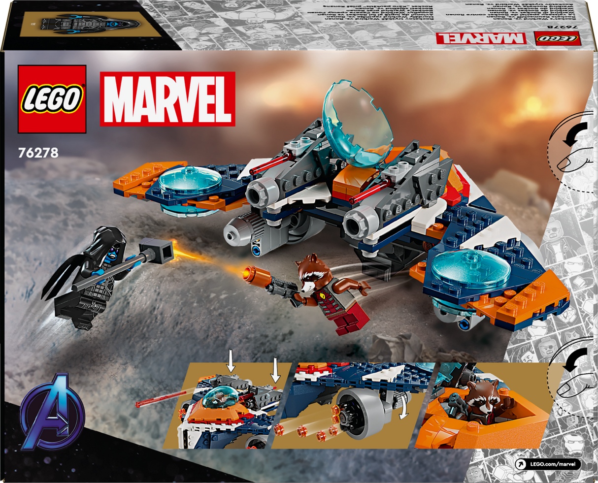 LEGO Super Heroes Rocket's Warbird vs. Ronan 76278L