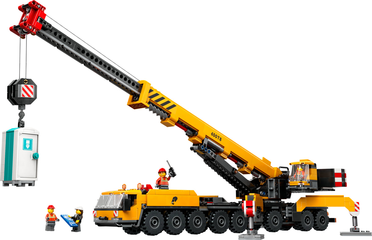 LEGO City Yellow Mobile Construction Crane 60409L