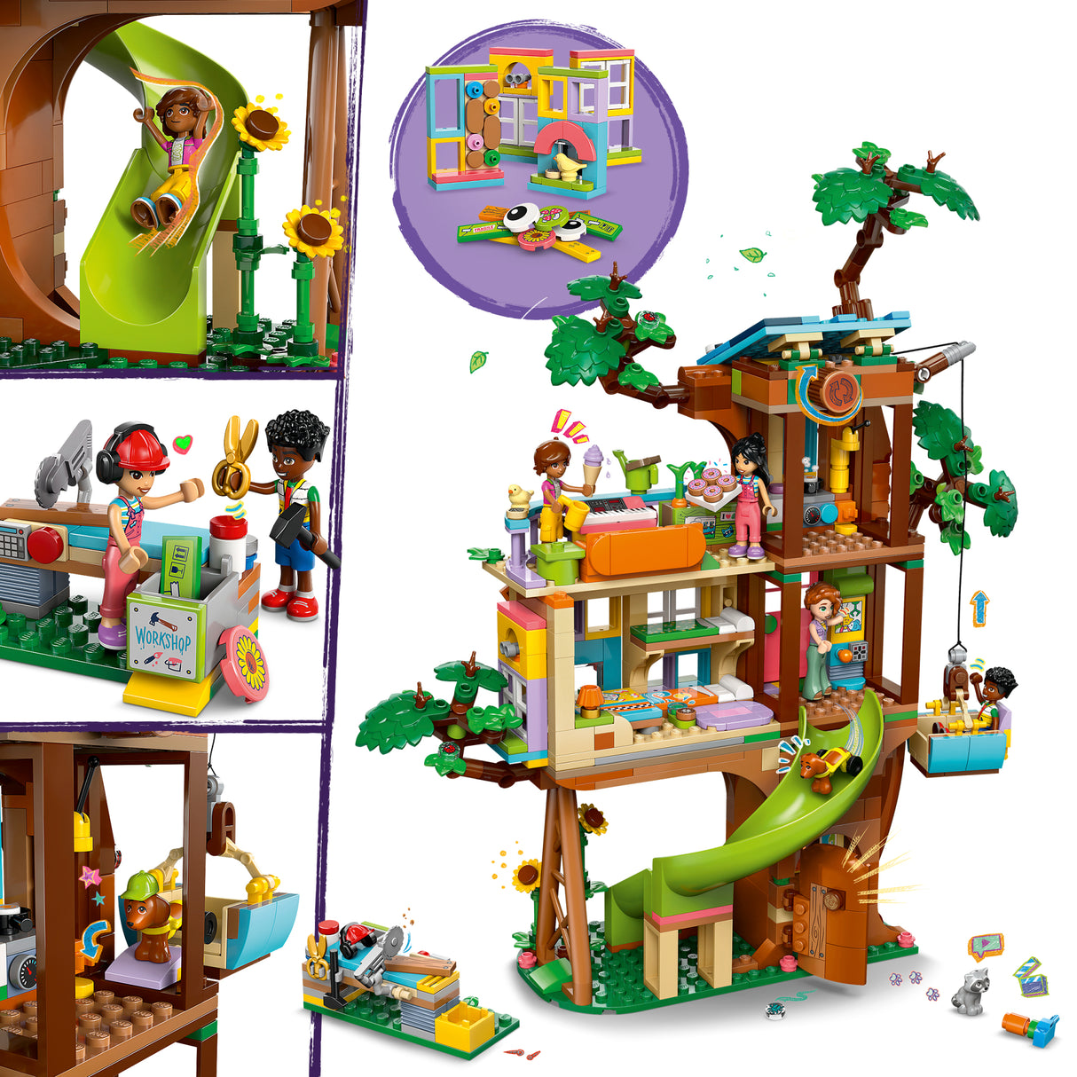 LEGO Friends Friendship Tree House Hangout 42652L