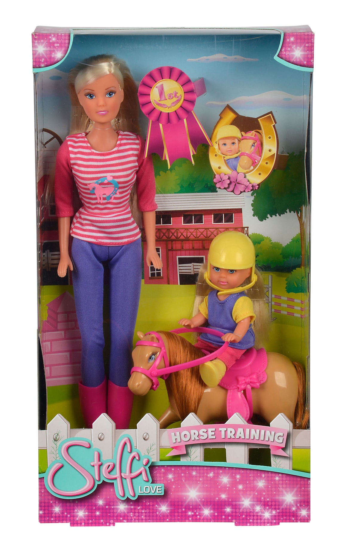 Simba Doll Steffi Horse Training  105738051B