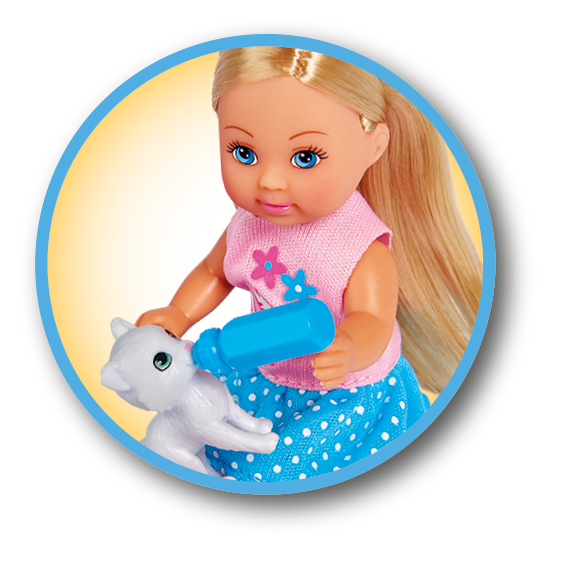 Simba Doll Evi With A Stroller  105733348B