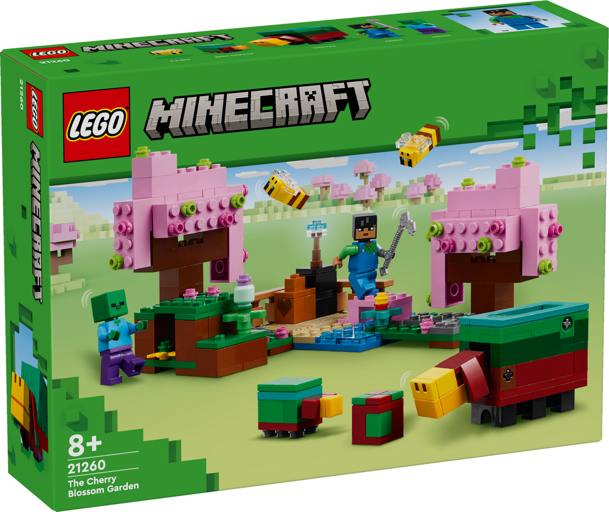 LEGO Minecraft The Cherry Blossom Garden 21260L