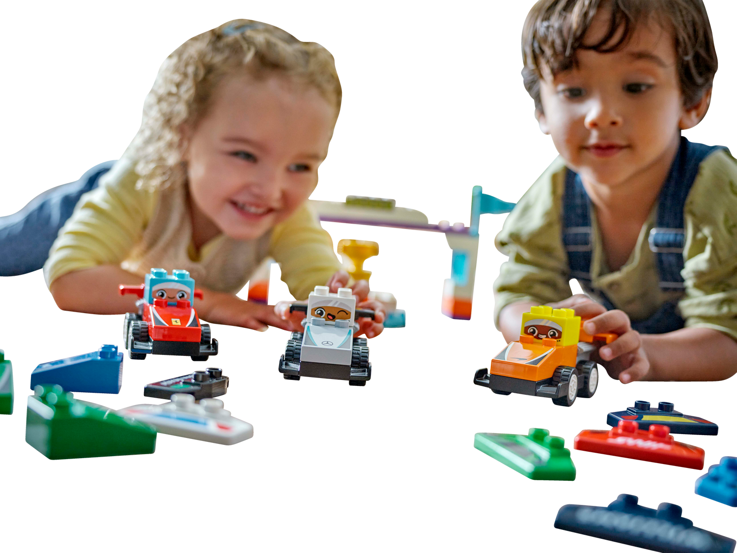 LEGO DUPLO F1 Team Race Cars & Drivers 10445L