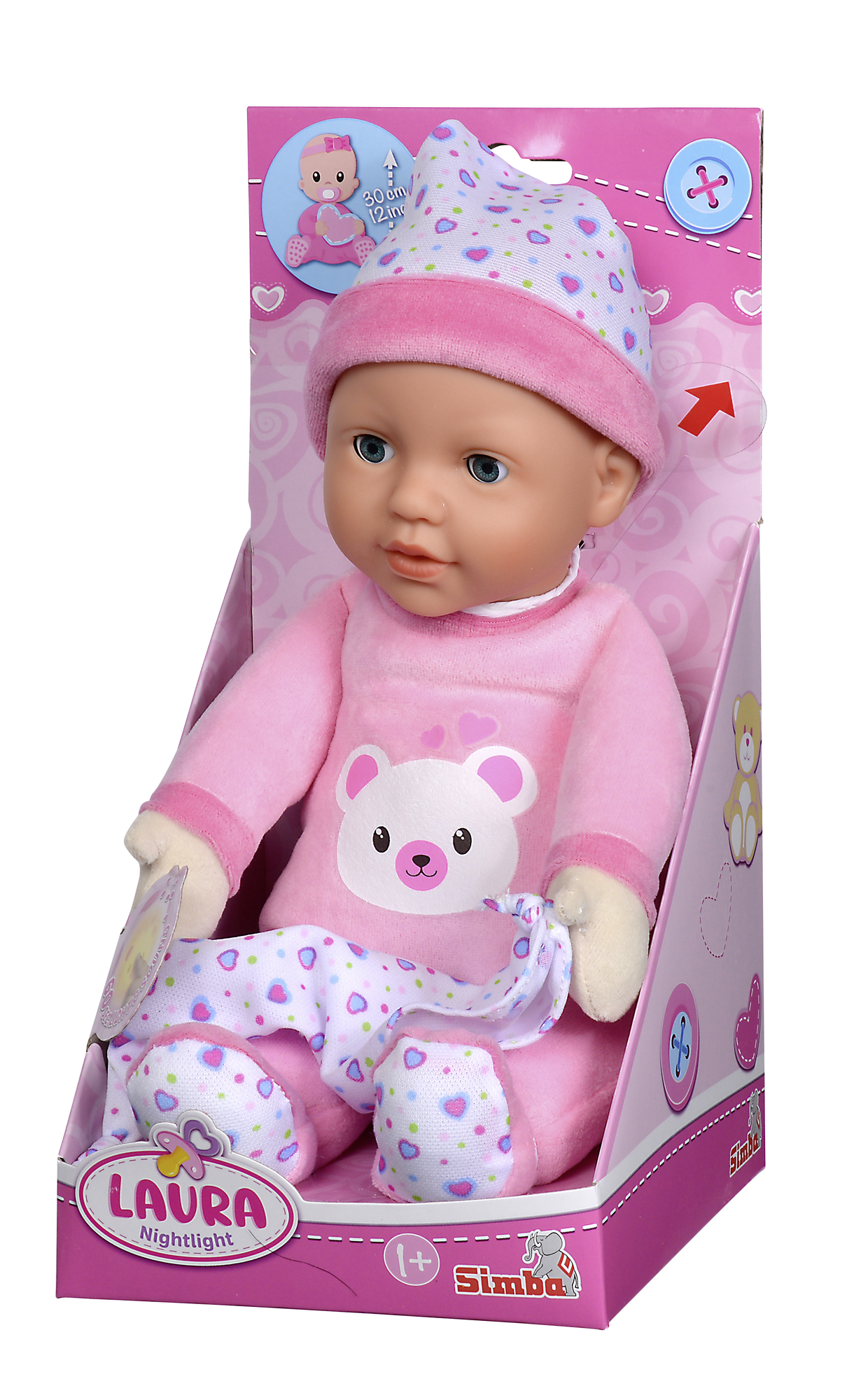 Simba Doll Laura With Night Light And Melody  105140002B