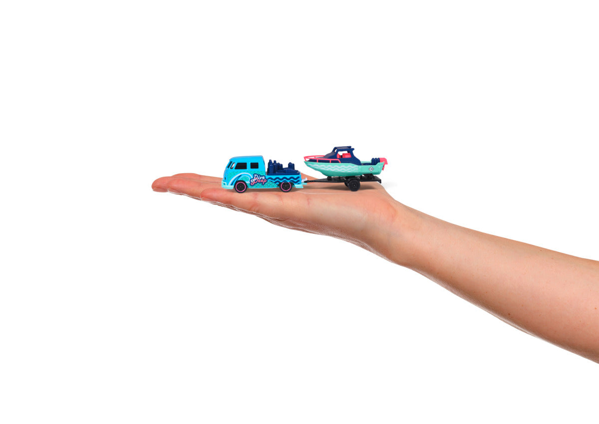 Majorette Premium Cars VW Original + Trailer 4 Different 212055007B