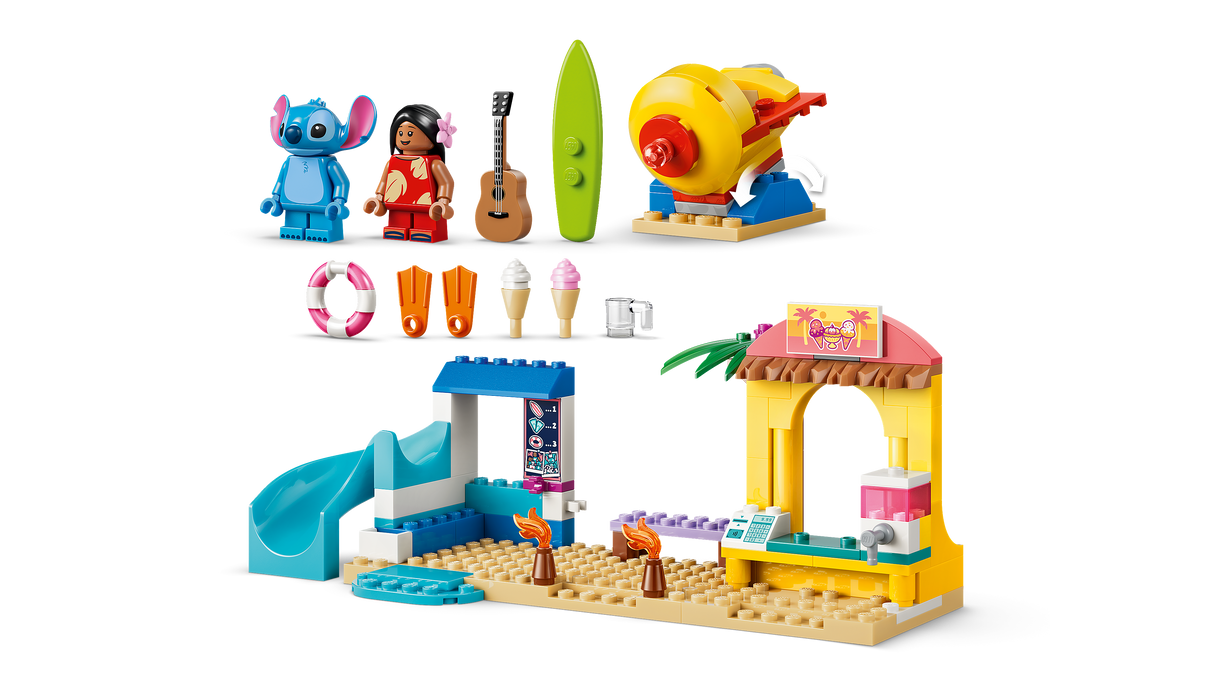 LEGO Disney Beach Fun with Lilo & Stitch 43280L