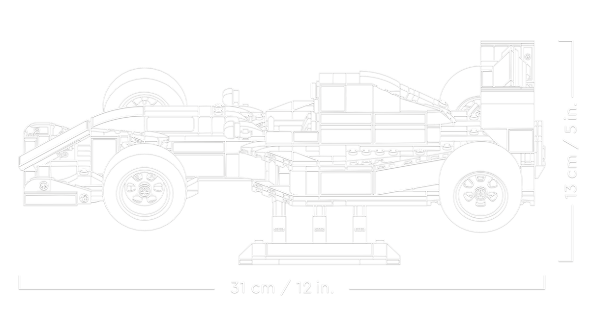 LEGO Icons Williams Racing FW14B & Nigel Mansell 10353L