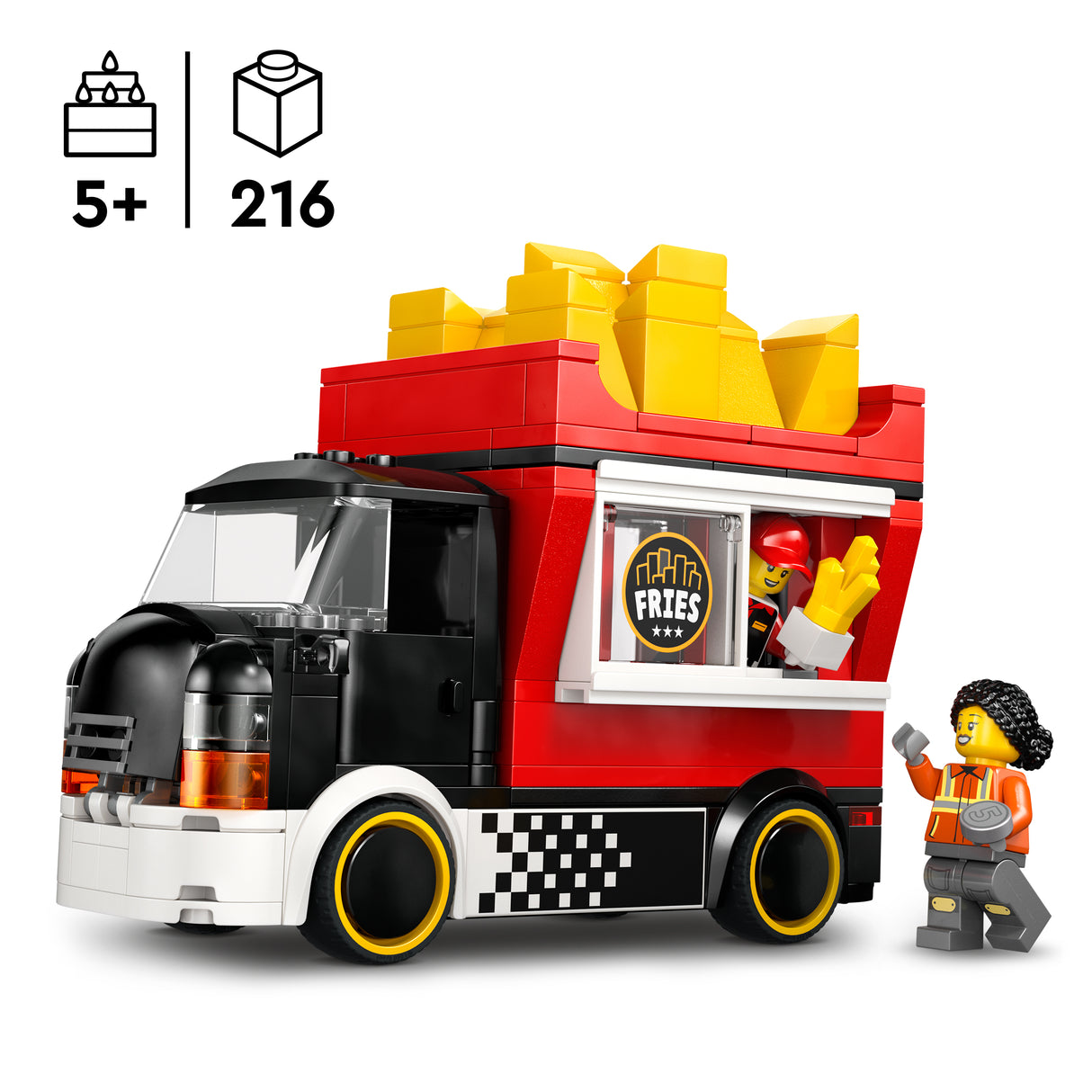 LEGO City Fries Food Truck 60488L