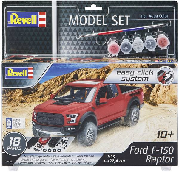 Revelli Model Set Ford F-150 Raptor 1:25 Easy-Click 67048R