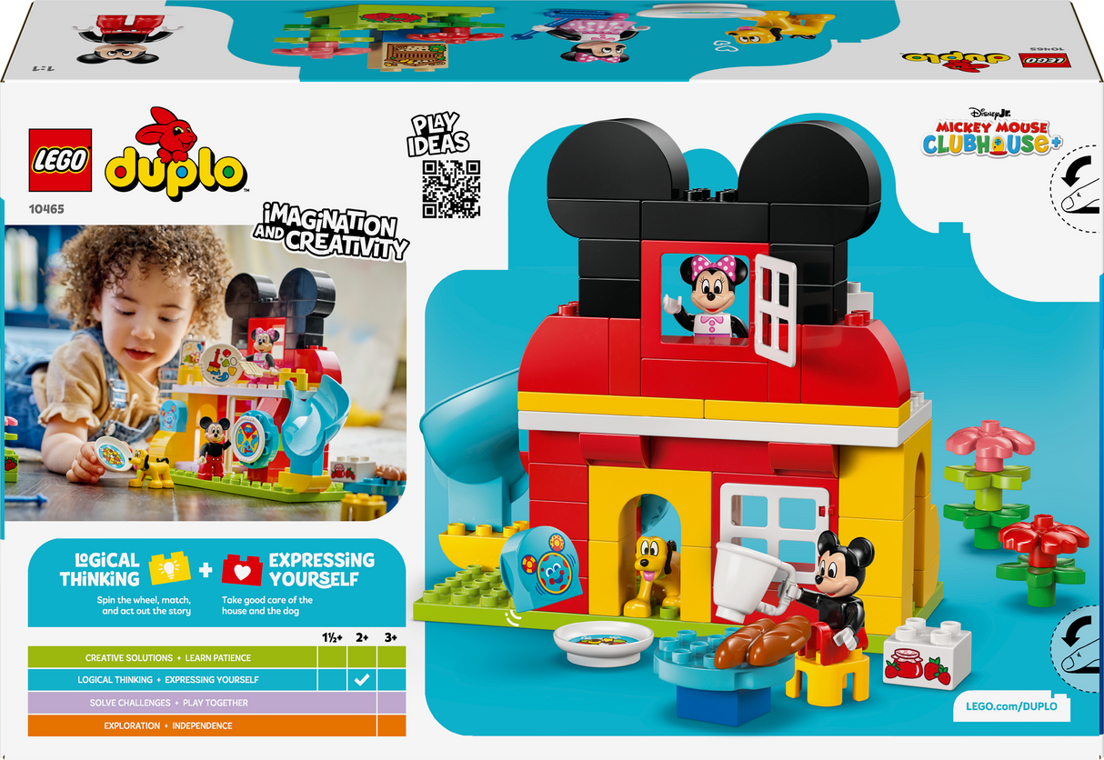 LEGO DUPLO Disney Mickey Mouse Clubhouse with Minnie & Pluto 10465L