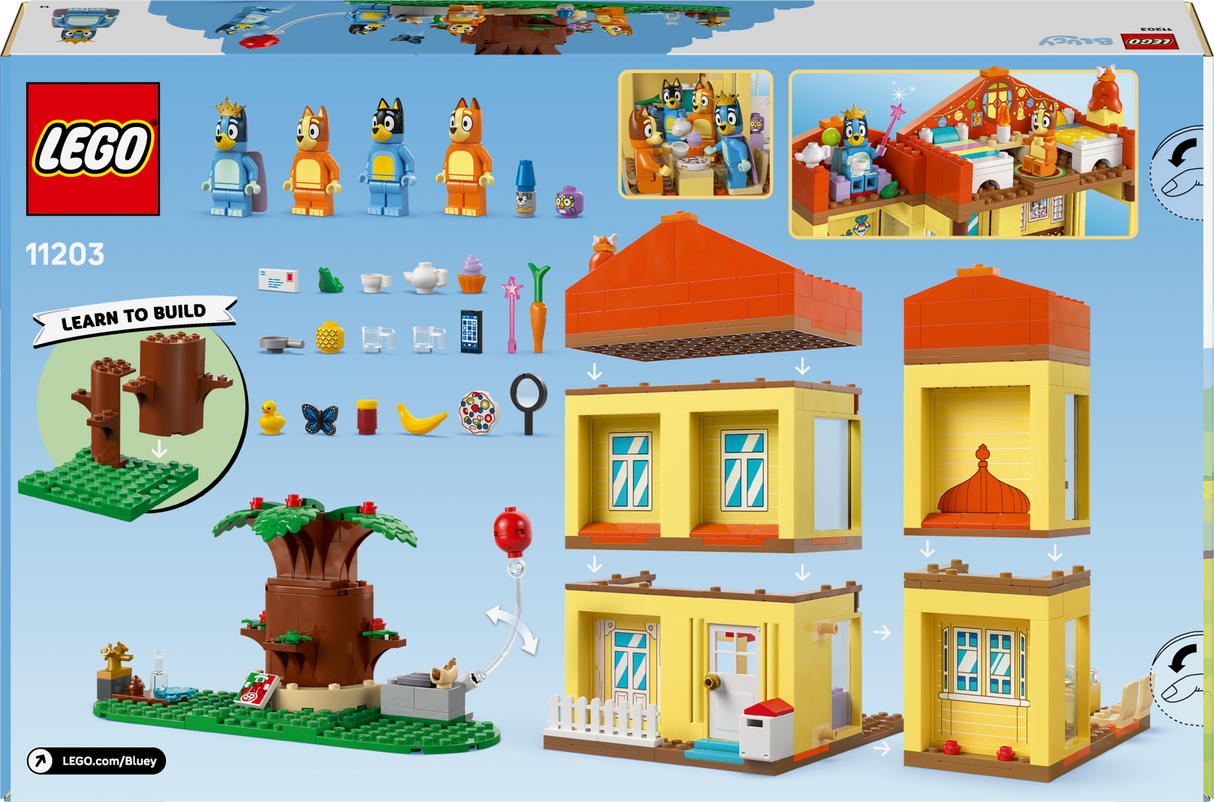 LEGO 4PLUS Bluey's Family House 11203L