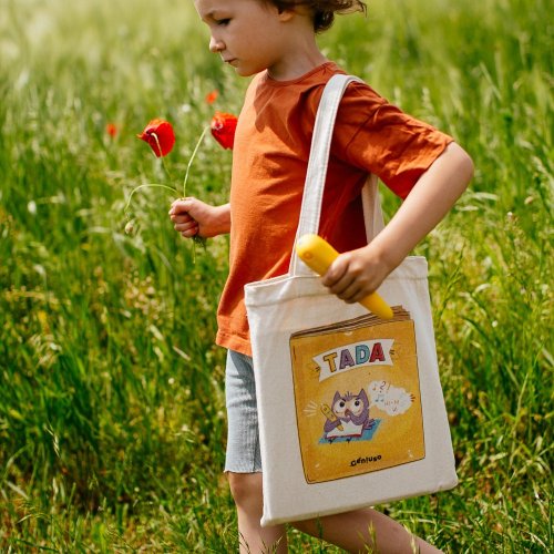 TADA Tote Bag with Zipper 045178G