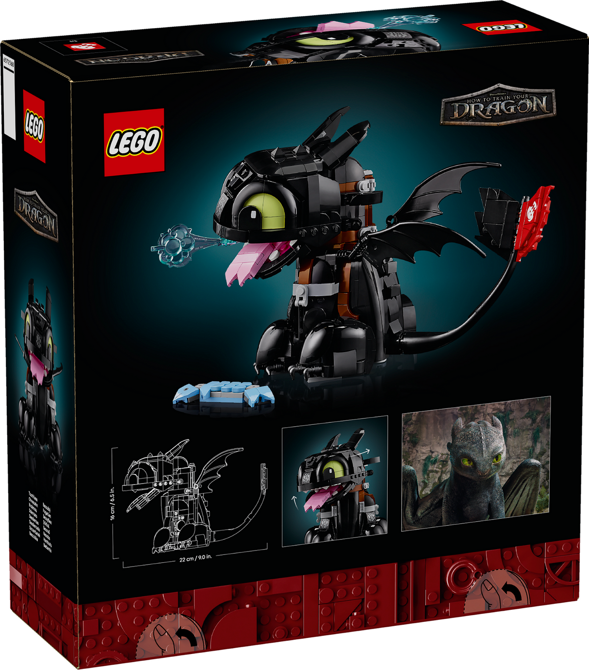 LEGO Icons How to Train Your Dragon: Toothless 10375L