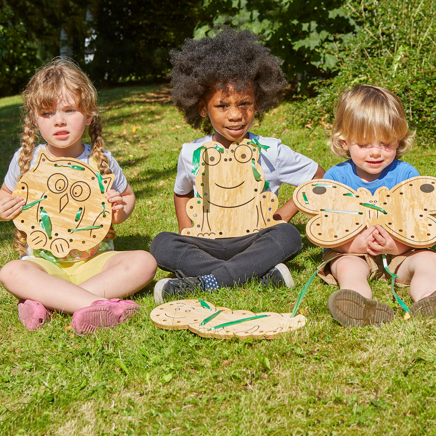 TTS Animal Design Foam Outdoor Lacing Boards EY06696B