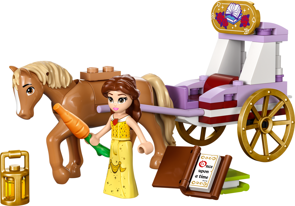 LEGO Disney Princess Belle's Storytime Horse Carriage 43233L