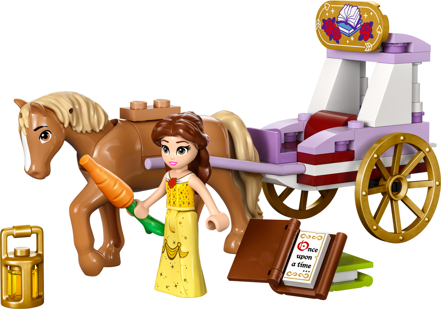 LEGO Disney Princess Belle's Storytime Horse Carriage 43233L