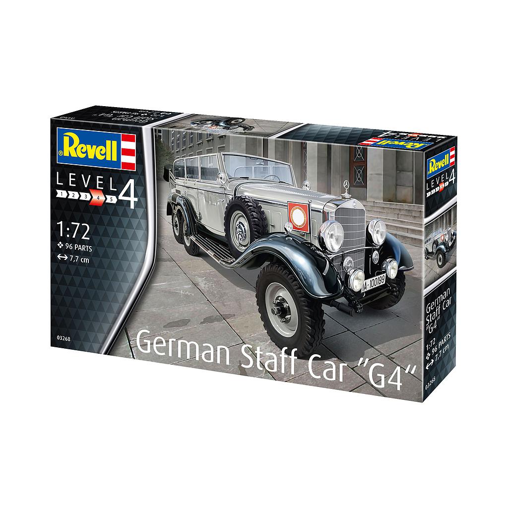 Revell Plastic Model German Staff Car "G4" 1:72 03268R