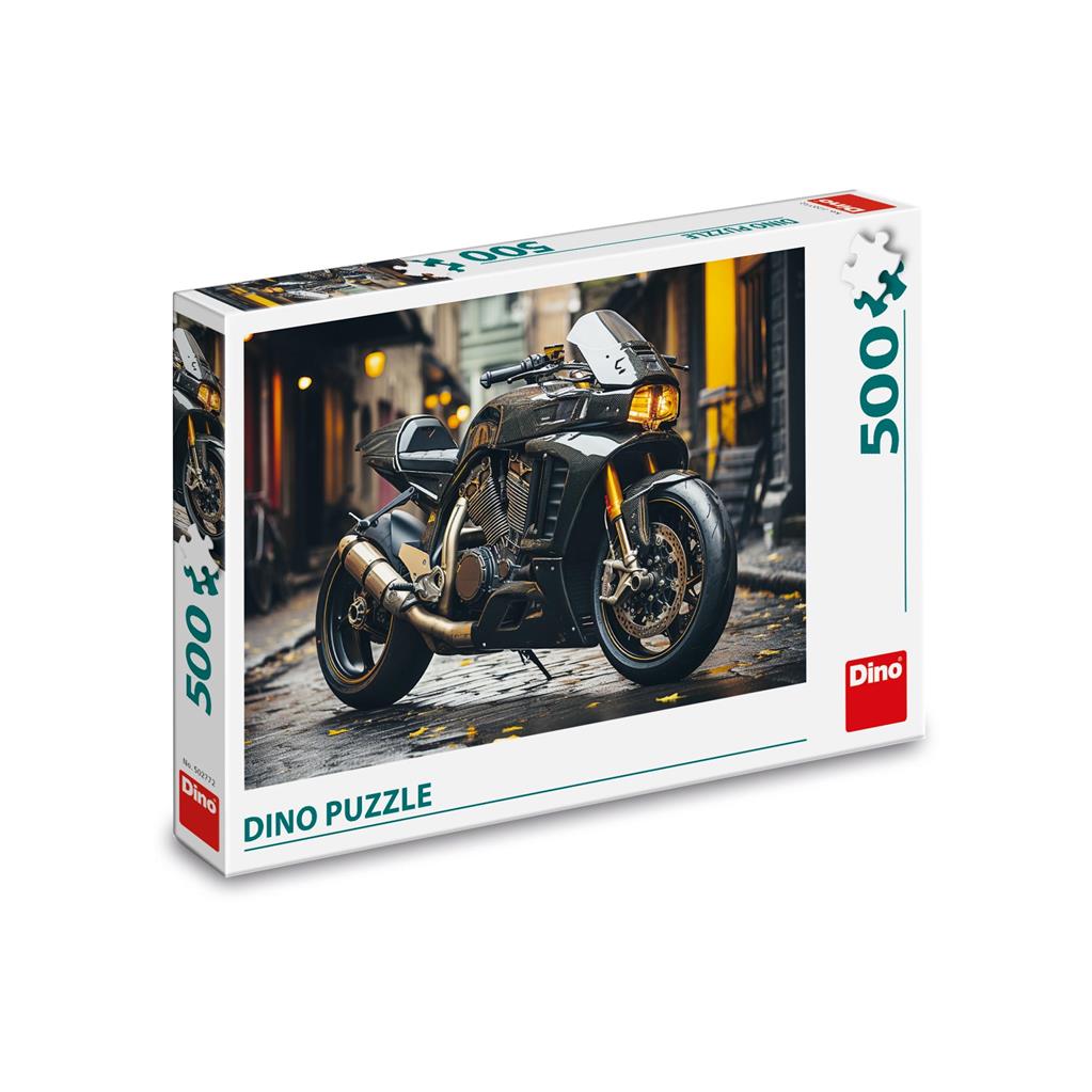 Dino Puzzle 500 pc Motorcycle 50277D