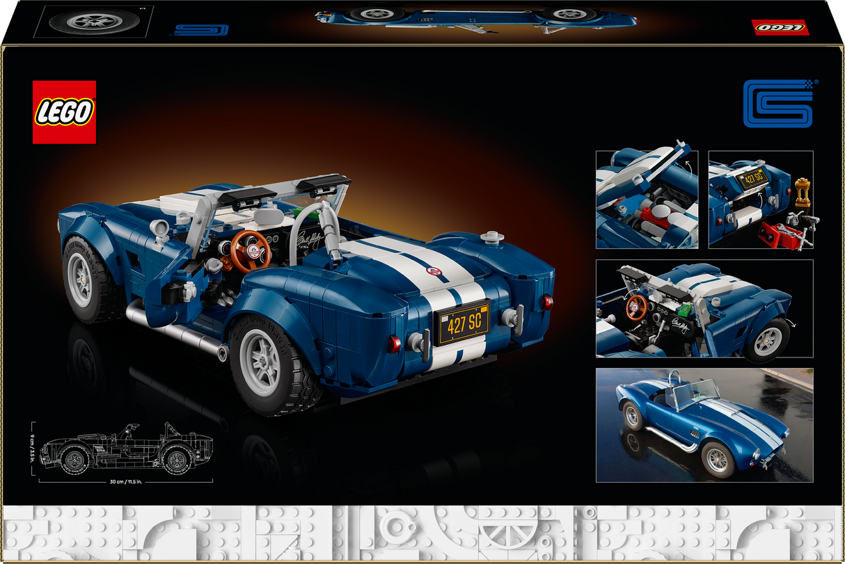 LEGO Icons Shelby Cobra 427 S/C 10357L