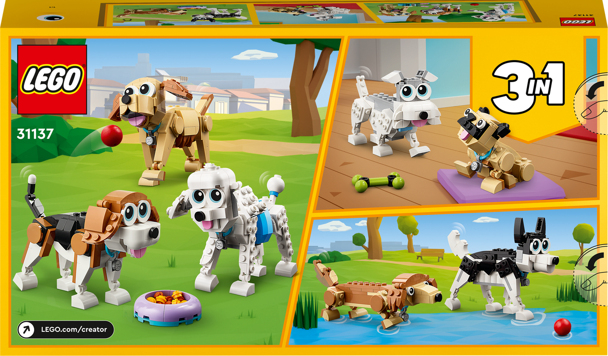 LEGO Creator Adorable Dogs 31137L
