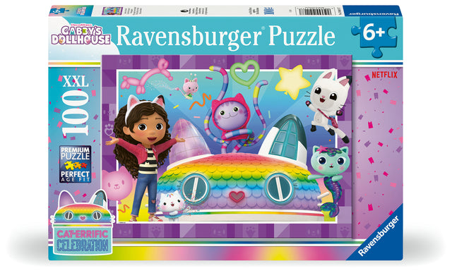 Ravensburger Puzzle 100 Pieces: Gabby And Friends 12004117V
