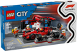 LEGO City F1 Pit Stop & Pit Crew with Ferrari Car 60443L