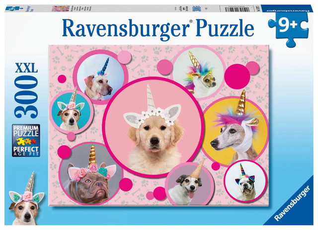 Ravensburger Puzzle 300pc Unicorn Dogs 132973V