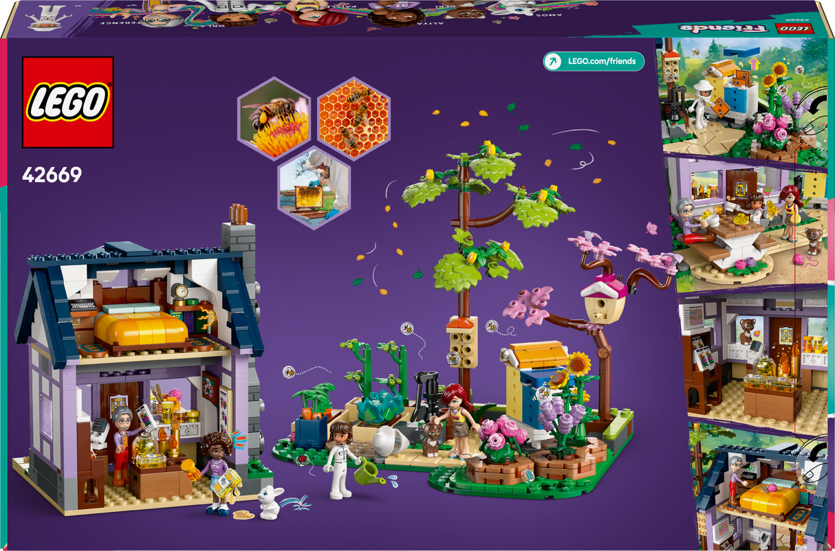 LEGO Friends Beekeepers' House and Flower Garden 42669L